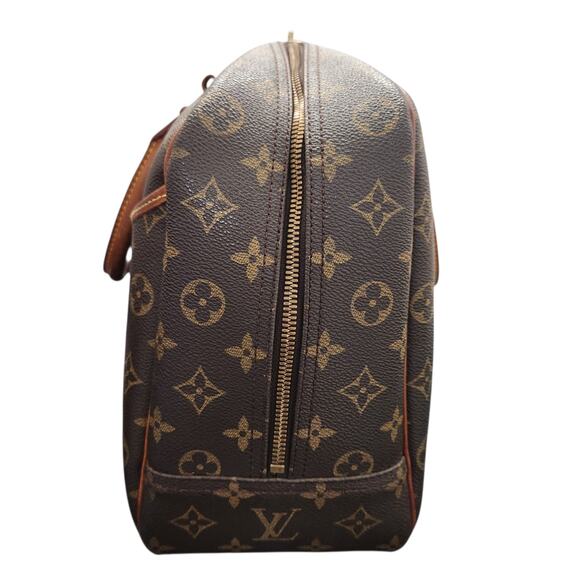 Authentic Vintage Louis Vuitton Deauville Bag Monogram Canvas 90s Retro Luxury - Picture 4 of 16